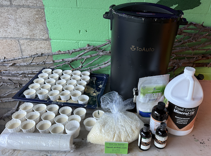 CRB Defense Wax Cup ingredients and materials